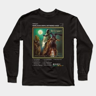 Hellripper - Warlocks Grim & Withered Hags Tracklist Album Long Sleeve T-Shirt